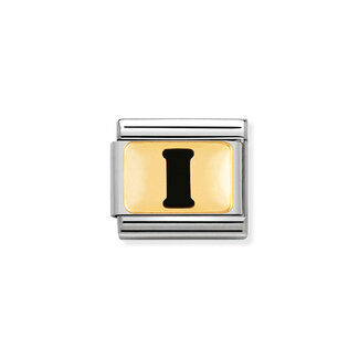 Nomination Nomination Schakel 030264-08 Composable Classic Staal met 18k Geelgouden I