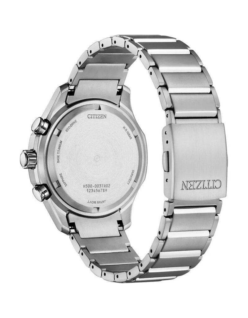 Citizen Citizen CB5947-80E horloge heren chronograaf super titanium wereldtijden radio controlled