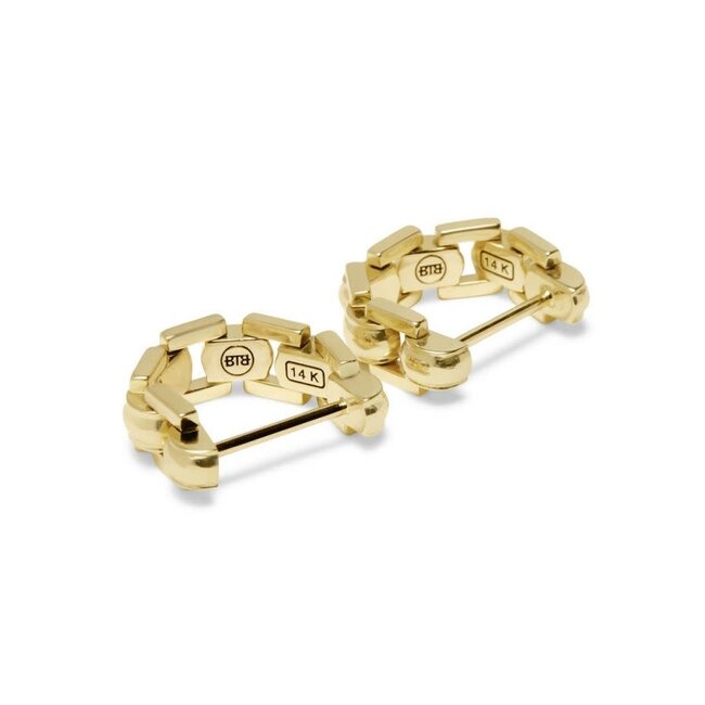 Buddha to Buddha Buddha to Buddha Oorbellen G005 One Batul 14k Geelgoud