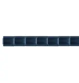 Nomination Nomination Armband 030001/SI/016 Classic Basisband Staal Blue