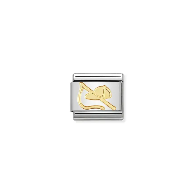 Nomination Nomination Schakel 030106-18 Composable Classic Staal 18k Geelgouden
