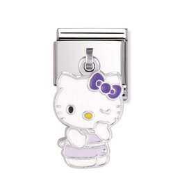 Nomination Nomination Schakel 031782-12 Composable Classic Staal Hello Kitty Paars