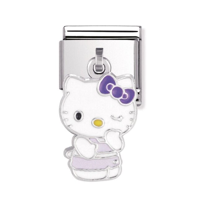 Nomination Nomination Schakel 031782-12 Composable Classic Staal Hello Kitty Paars