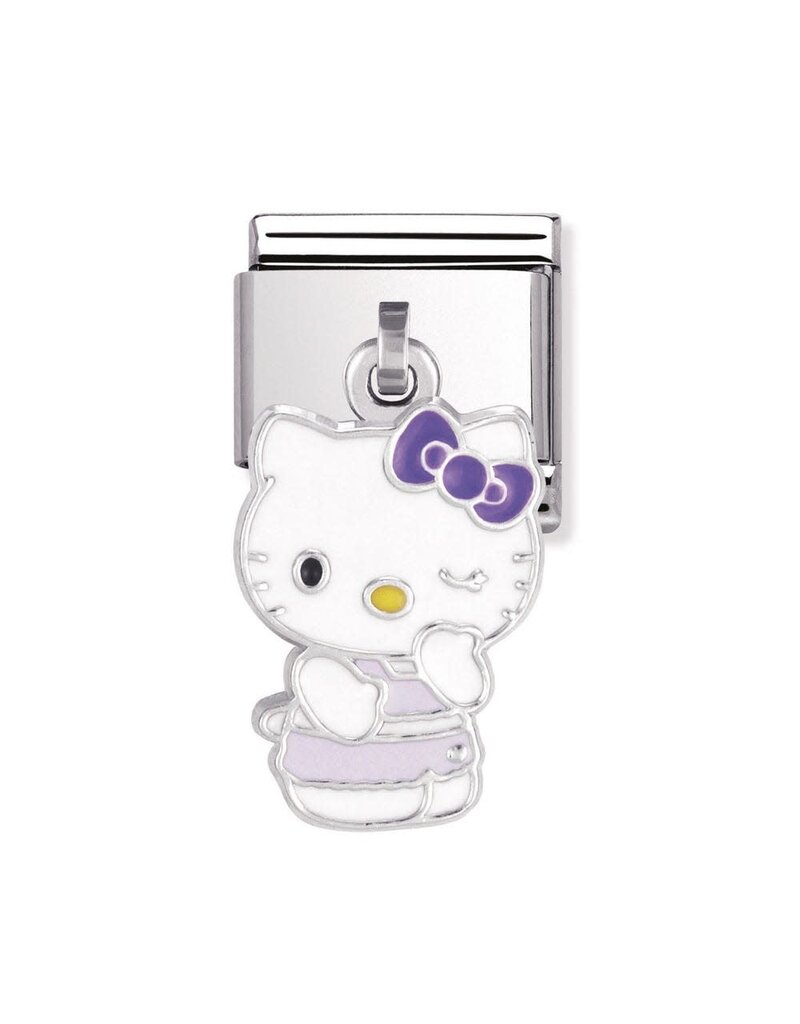 Nomination Nomination Schakel 031782-12 Composable Classic Staal Hello Kitty Paars