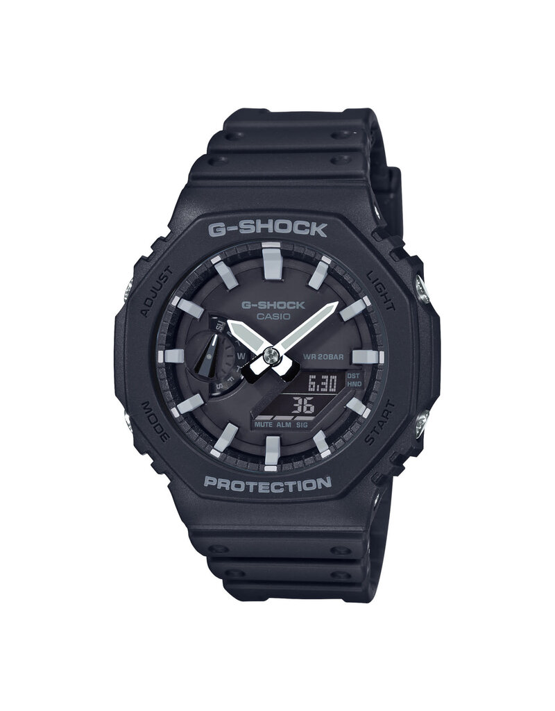 Casio G-Shock CASIO G-Shock GA-2100-1AER Horloge heren ana/Digi zwart