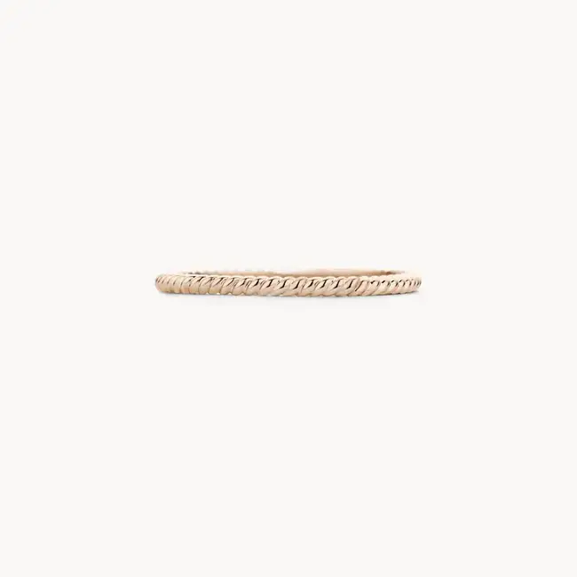 Blush Blush Ring 1196RGO/54 14k Roségoud Gedraaid Maat 54