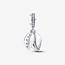 Pandora Pandora Bedel 793200C01 Zilver met Labgrown Roos