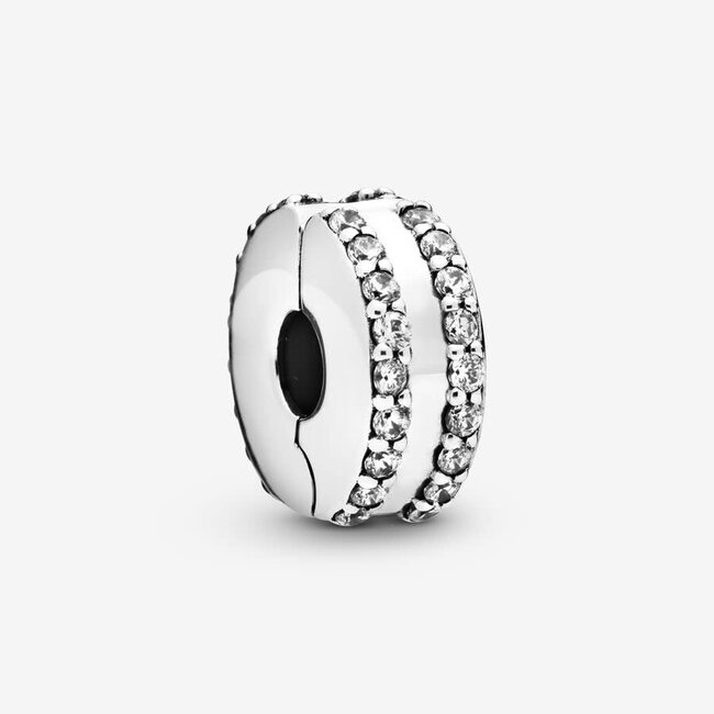 Pandora Pandora Bedel 798422C01 clip met Zirkonia Rand
