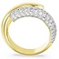Swarovski Swarovski Ring 5668813 Dextera met Geelgouden Plating Maat 52