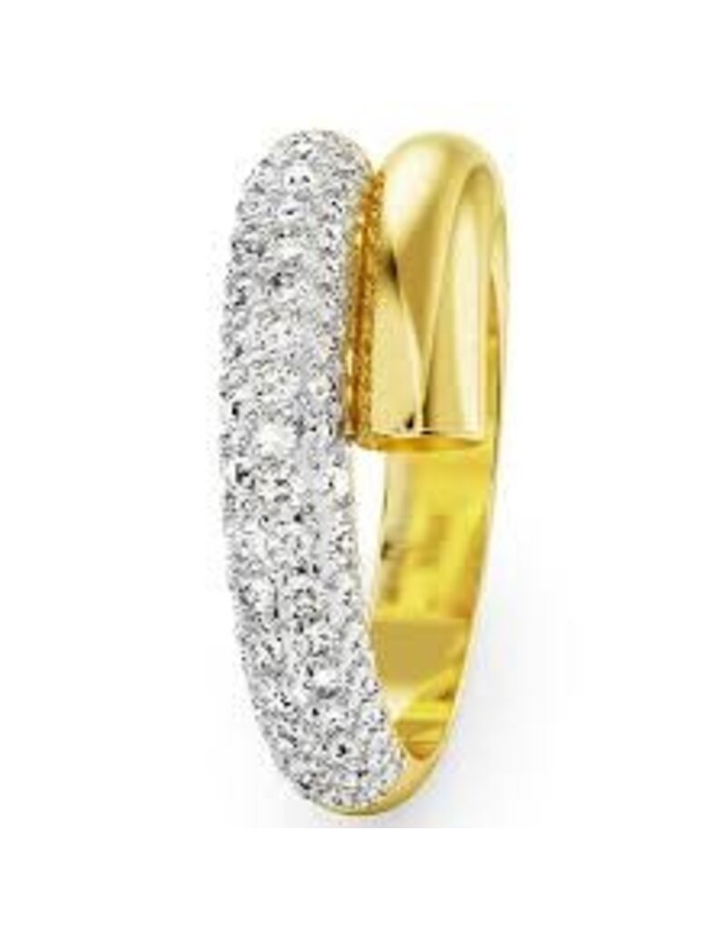 Swarovski Swarovski Ring 5668813 Dextera met Geelgouden Plating Maat 52