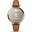 Garmin Garmin Smart Horloge 010-02839-02 Lily® 2 Classic Cream Gold met Bruine Leren Horlogeband