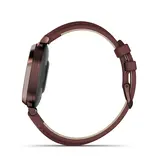 Garmin Garmin Smart Horloge 010-02839-03 Lily® 2 Classic Dark Bronze met Mulberry Leren Horlogeband