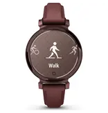 Garmin Garmin Smart Horloge 010-02839-03 Lily® 2 Classic Dark Bronze met Mulberry Leren Horlogeband