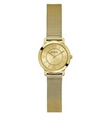 Guess Guess Dames Horloge GW0666L2 Staal met Geelgouden Plating Quartz met Meshband