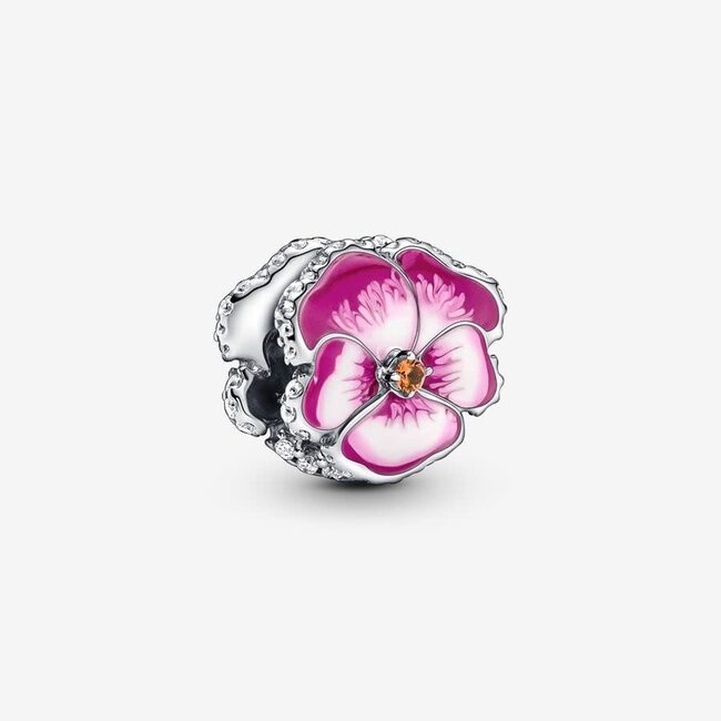 Pandora Pandora Bedel 790777C01 Zilver Viool Roze
