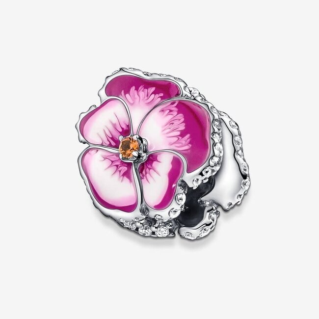 Pandora Pandora Bedel 790777C01 Zilver Viool Roze