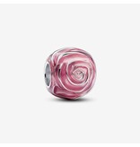 Pandora Pandora Bedel 793212C01 Roze roos in bloei bedel