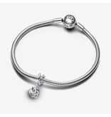 Pandora Pandora Bedel 793213C00 zilvere roos hanger