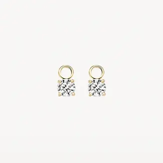 Blush Blush Oorbedels 9045YZI 14k Geelgoud met Zirkonia 5mm Blush Blush Oorbedels 9045YZI 14k Geelgoud met Zirkonia 5mm