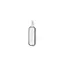 Buddha to Buddha Buddha to Buddha Hanger 692 One Barbara Octagon Tag Zilver