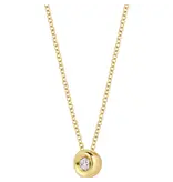 Blush 3606YDI Collier 14 krt geelgoud met diamant