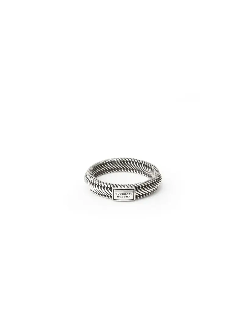 Buddha to Buddha Buddha to Buddha Ring 809 17 Edwin mini ring zilver