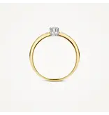 Blush Blush Ring 1625BDI/54 14k Geelgoud 0,12crt G SI Briljant geslepen Diamant Maat 54