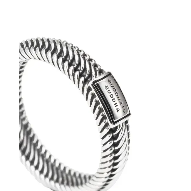 Buddha to Buddha Buddha to Buddha Ring 809 20 Edwin Mini Zilver Maat 20