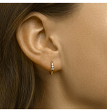 Blinckers Jewelry Huiscollectie BJ Ooringen 40.23411 14K geelgoud met 2 x 0.09ct H/SI Kwaliteit briljant geslepen diamant