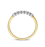 Blinckers Jewelry Huiscollectie BJ Ring 42.08934/17.5 14K geelgoud met 7 x 0.03ct H/SI2 kwaliteit briljant geslepen diamanten