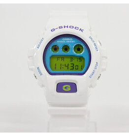 Casio G-Shock Casio G-SHOCK horloge DW-6900RCS-4ER Wit met blauw Crazy Colors collection