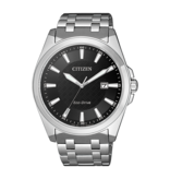 Citizen Citizen Horloge BM7108-81E Heren staal Eco-drive met zwarte wijzerplaat