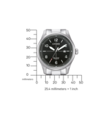 Citizen Citizen Horloge BM7570-80E Heren staal Eco-drive Titanium met zwarte wijzerplaat