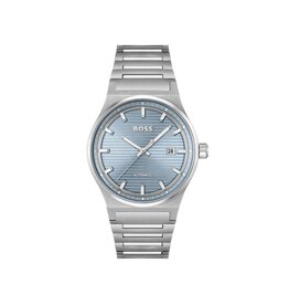 BOSS Hugo Boss horloge HB1514118 Heren automatic staal met blauwe wijzerplaat