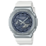 Casio G-Shock Casio G- Shock Horloge GM-2100WS-7AER Metallic Wijzerplaat 49mm Witte Band Waterdichtheid 20m