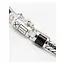Buddha to Buddha Buddha To Buddha Armband J101ON E+ Ben Mini Zilver Natuursteen Onyx Maat E+