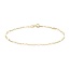 Blush Blush Armband 2226YRM 14k geelgoud met Witte Bolletjes 16.5 - 18.5cm
