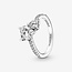 Pandora Pandora 191198c01-52 ring dubbel hart in 925 zilver