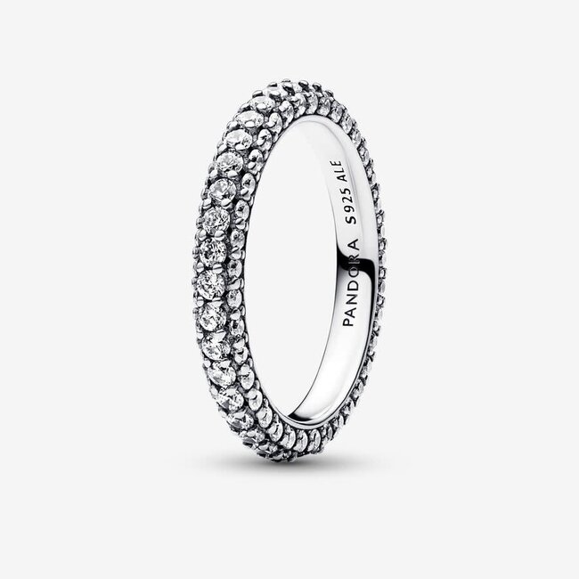 Pandora Pandora ring 192627C01-54 ring met zirkonia's rondom