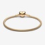 Pandora Pandora Armband 563050C00-21 Zilver met 14k Geelgouden plating Hartsluiting Maat 21