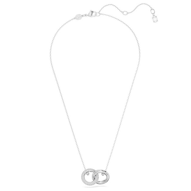 Swarovski Swarovski Collier 5670251 Dextera Zilverkleurig Interlinked 38-45cm