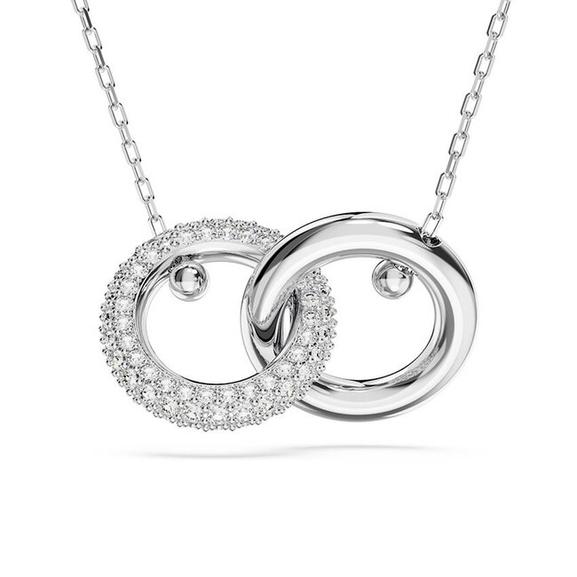 Swarovski Swarovski Collier 5670251 Dextera Zilverkleurig Interlinked 38-45cm