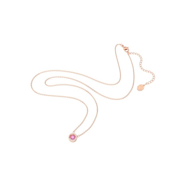 Swarovski Swarovski Collier 5620551 Sparkling Dance Roségouden Plating en Rose Swarovski Crystal 38-42cm