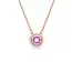 Swarovski Swarovski Collier 5620551 Sparkling Dance Roségouden Plating en Rose Swarovski Crystal 38-42cm