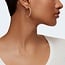 Swarovski Oorbellen Stone Hoop Silk - 5383938
