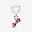 Pandora Pandora Bedel 799545C01 Hart met dumbbell