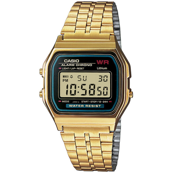 Casio G-Shock Casio Vintage A159WGEA-1EF Goudkleurig digitaal horloge