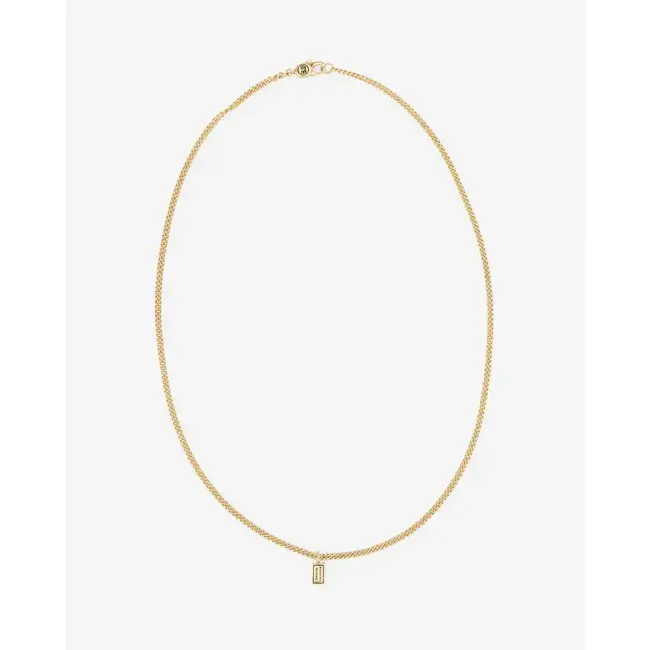 Buddha to Buddha Buddha to Buddha Collier 661GV 45.5  Essential XS Zilver met Geelgouden Plating 45.5cm