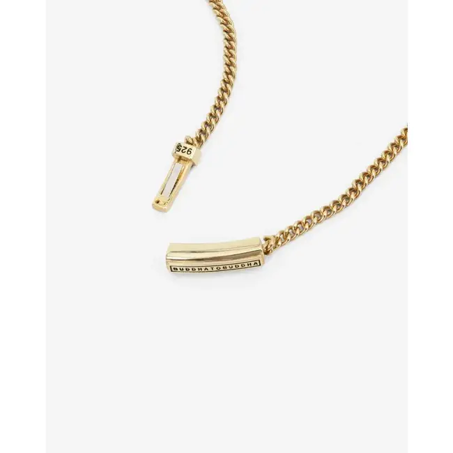 Buddha to Buddha Buddha to Buddha 853GV E+ Permanent bracelet zilver met gouden plating