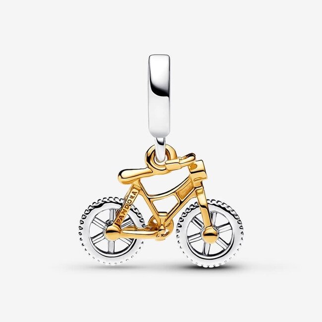 Pandora Pandora Bedel 763354C01 Zilver 14k Geelgoud Plating Fiets